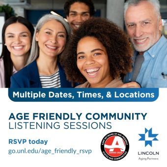 Age Friendly Community Listening Sessions