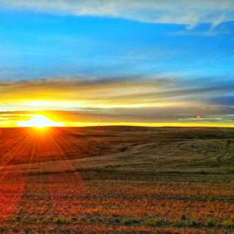 Prairie Sunset Image