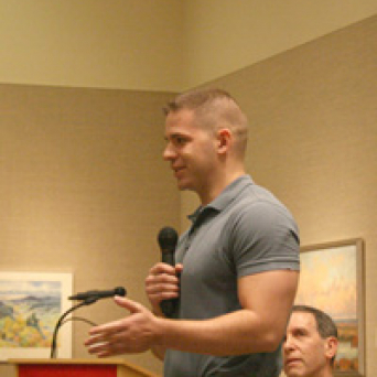 Jarrod Chlapowski Speaking at UNL Event