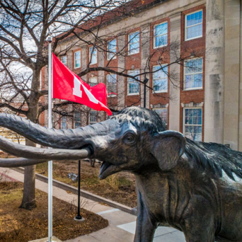 UNL Campus featuring Archie and Morrill Hall