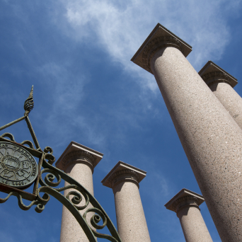 Campus Entrance Columns