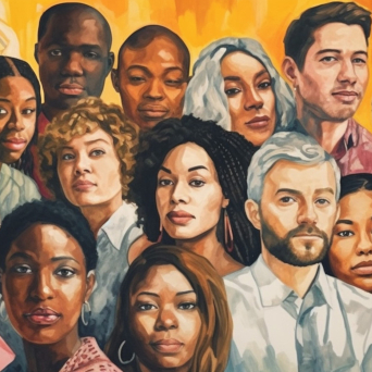 diverse group of people