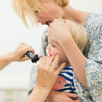 Medical checkup for child